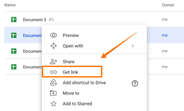 How to Share a Google Sheets Spreadsheet